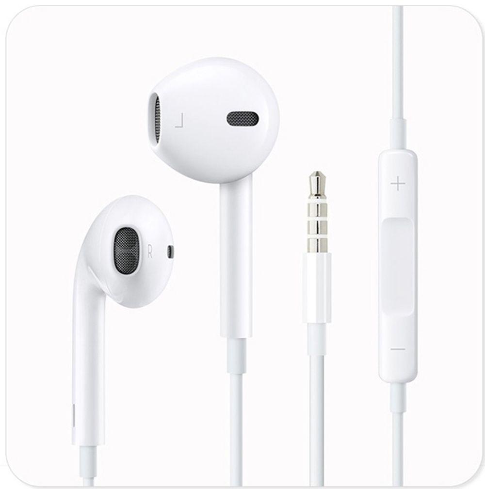 Audífonos In-Ear Earpods Plug 35mm Manos libres-0