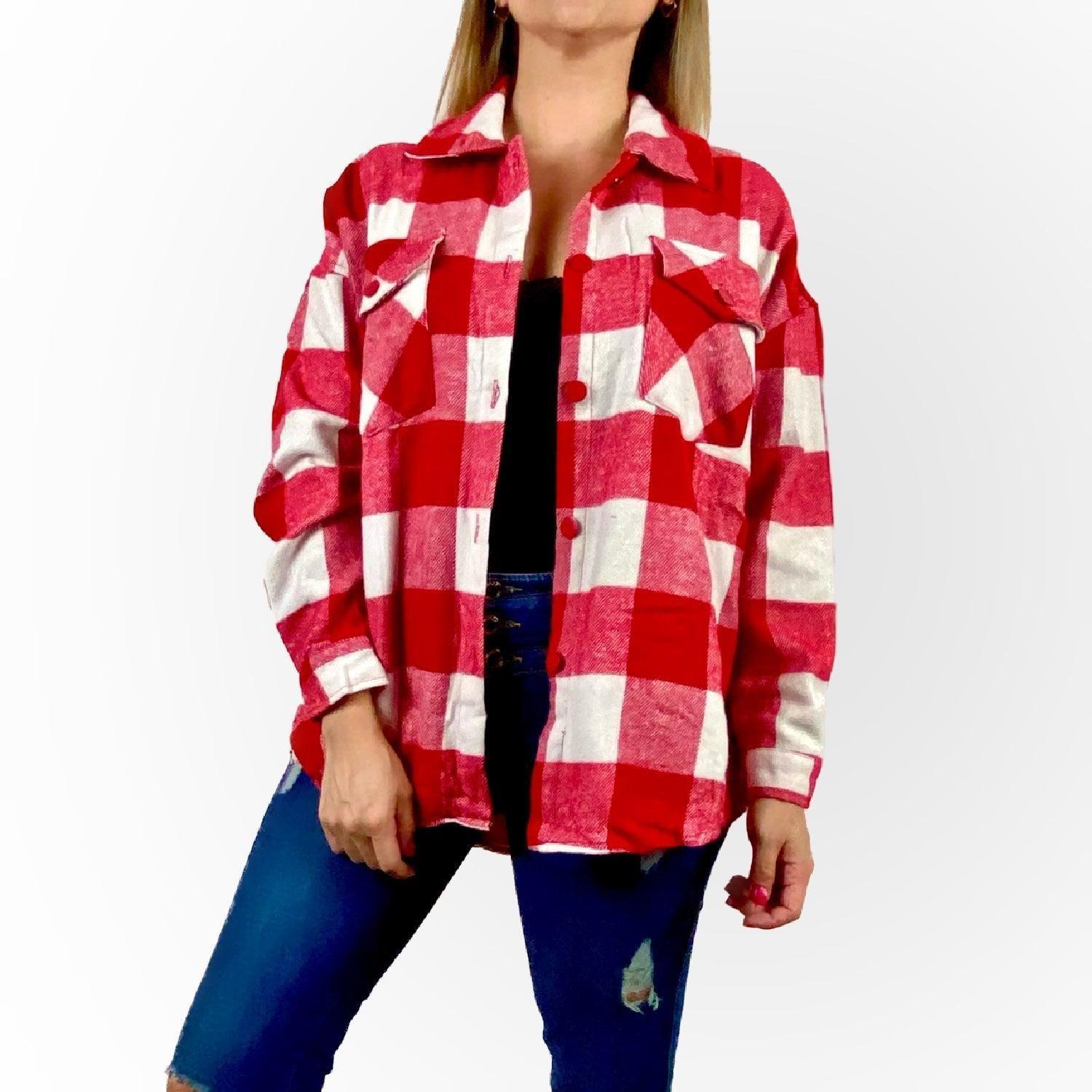 Leñadora Montana Rojo-3