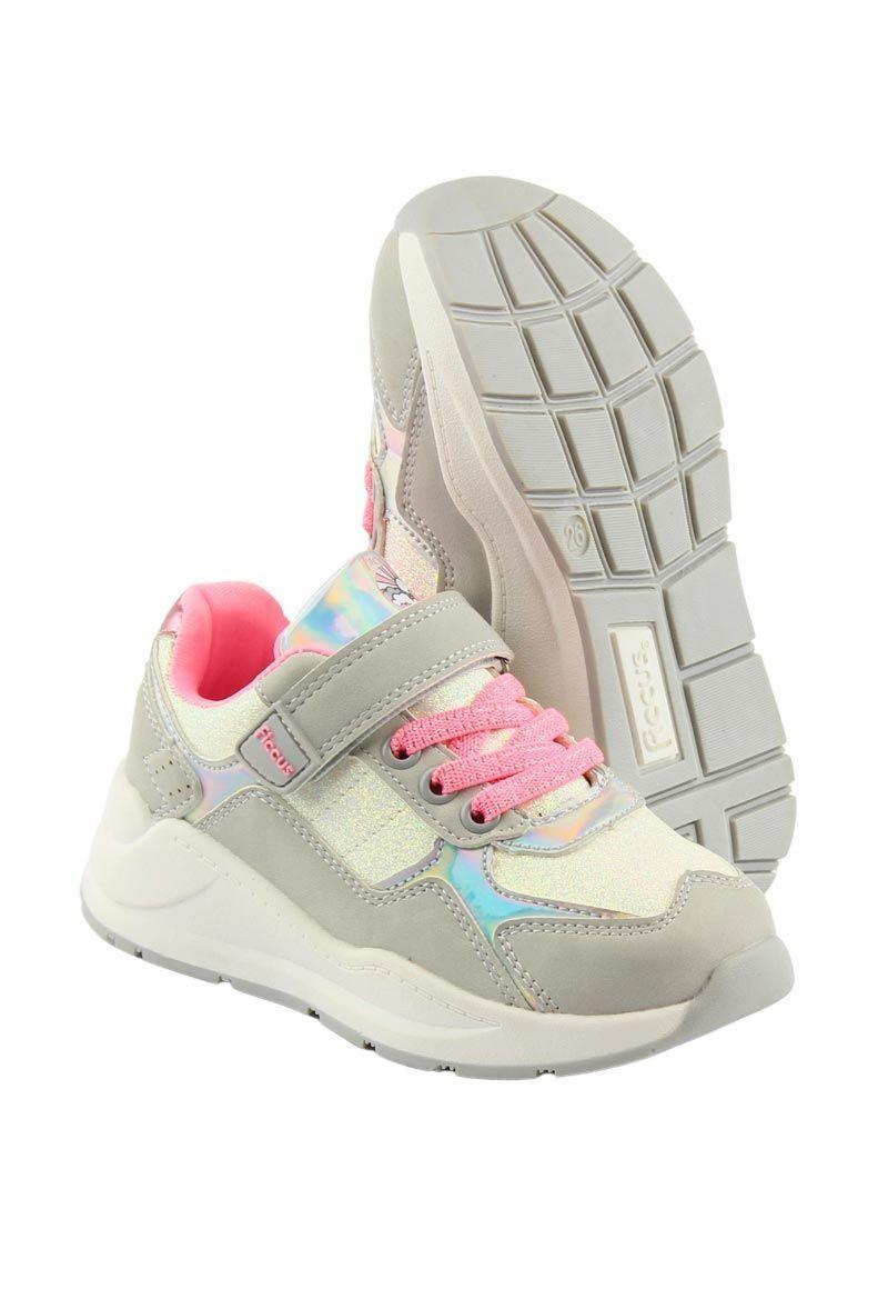 Zapatilla sport velcro elástico   a caminar niña 855-3