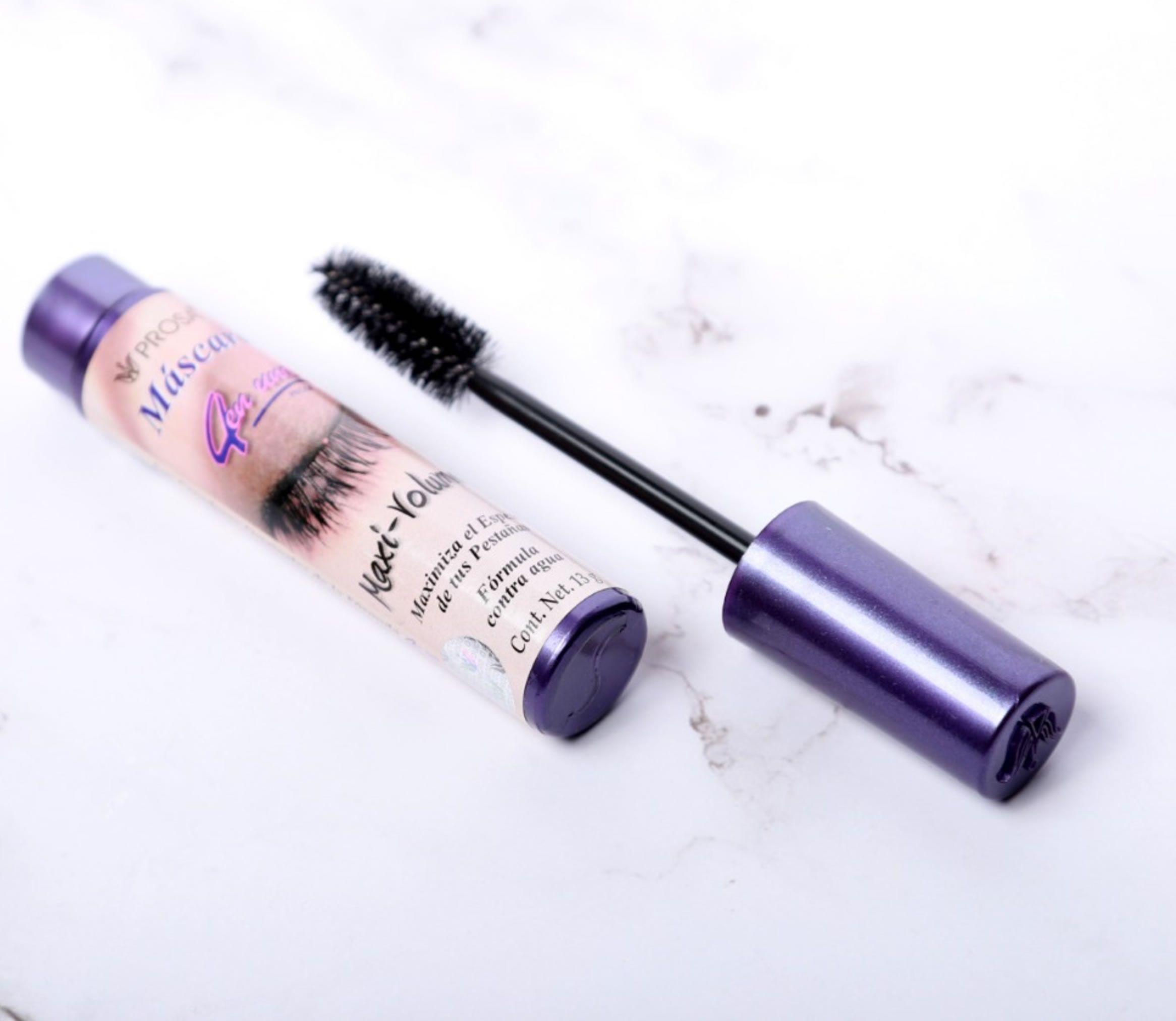 Mascara de Pestañas Prosa Maxi Volumen a Prueba de Agua-0