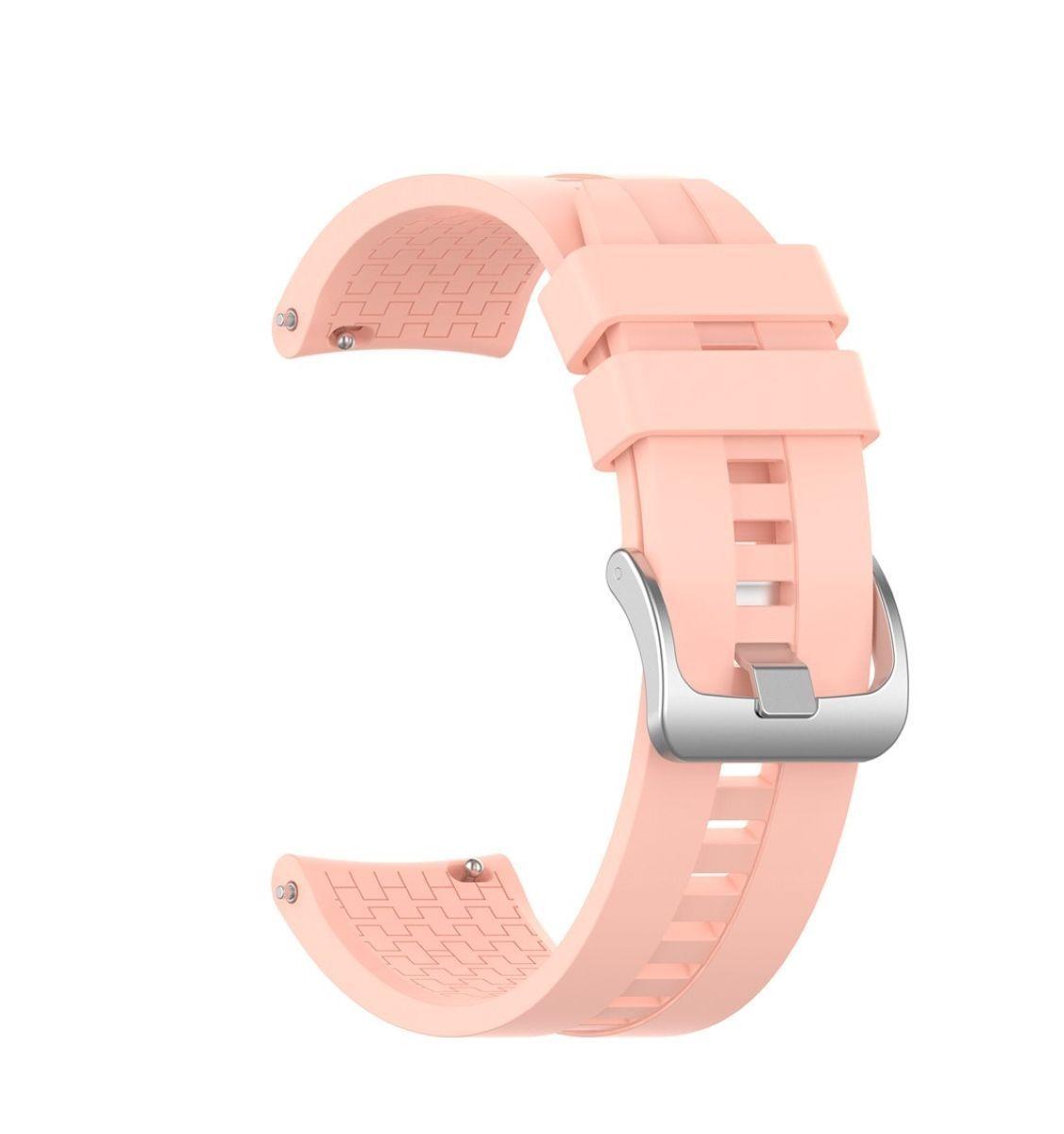 Correa Compatible Con Huawei Gt-gt2-gt3 46mm 22mm Rosado-0