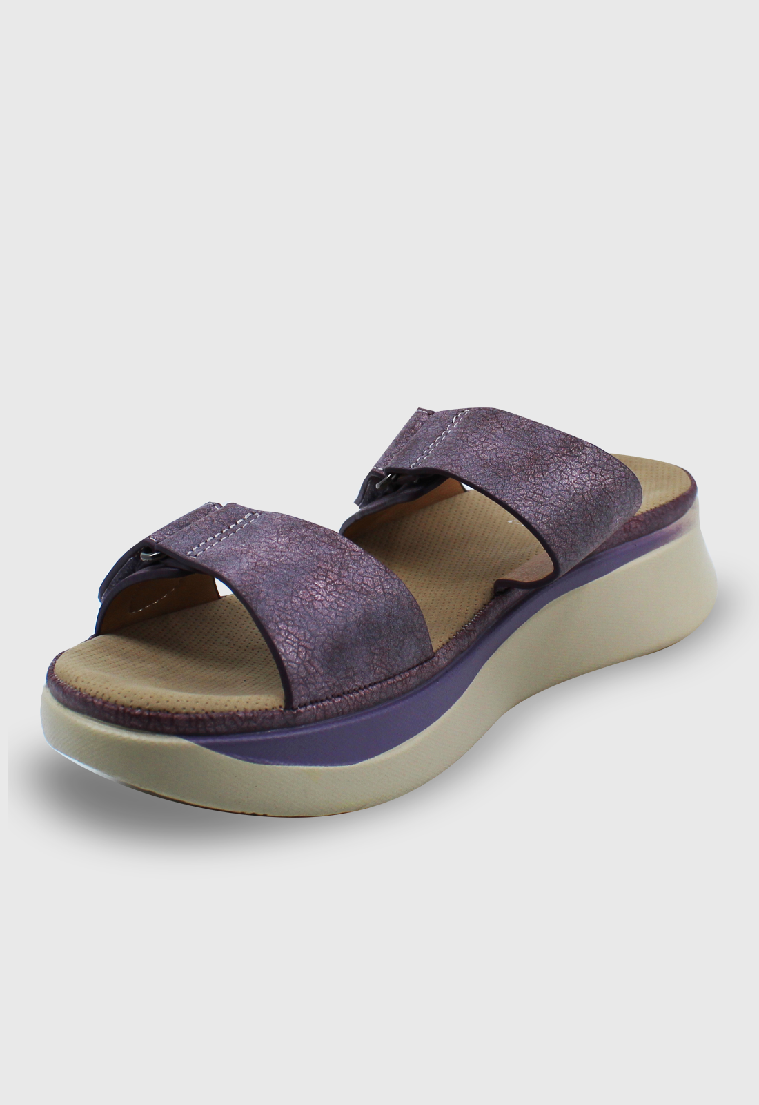 Sandalia Elvira morado Stylo Shoes-2