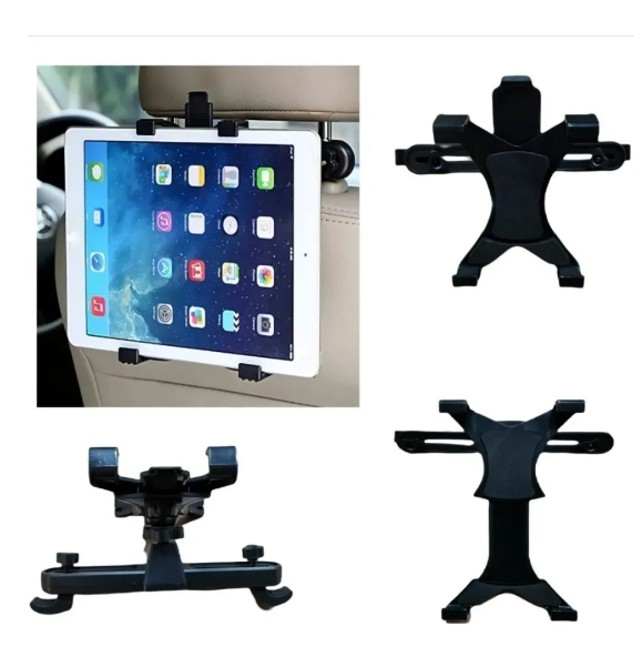 Pack X2 Soporte Porta Tablet Auto Asiento Respaldo Cabecera-3