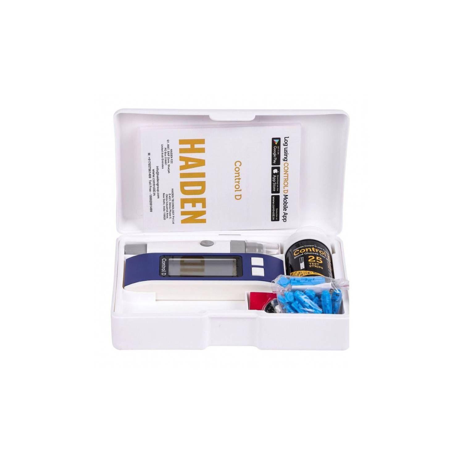 Glucómetro + Tiras Reactivas 50 U+ Lancetas 100 U-2