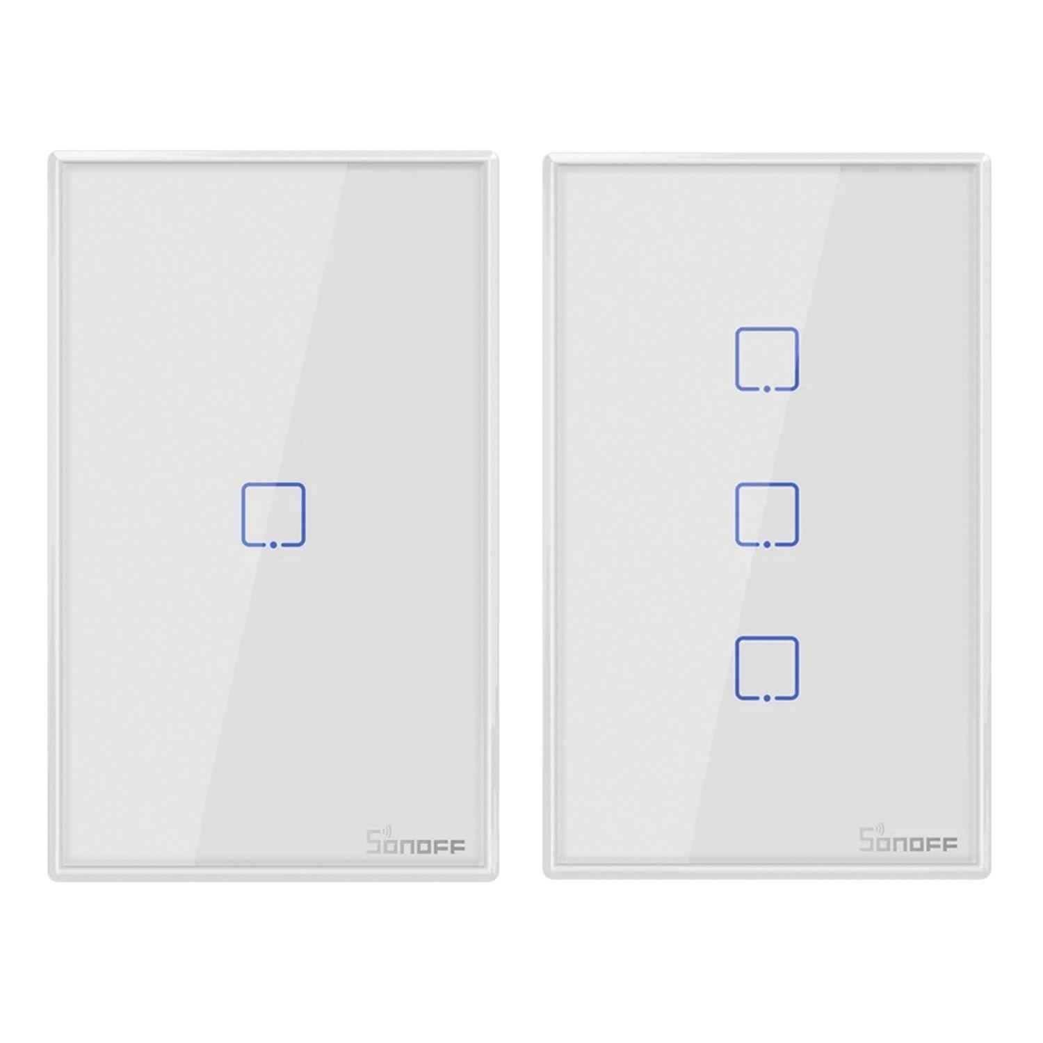 Pack Interruptor Smart: 1 y 3 Canales WiFi + RF-0