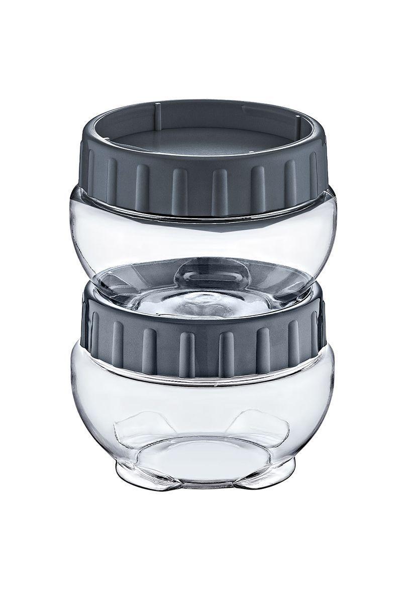 Frasco Alimentos 430 Ml Gris-3