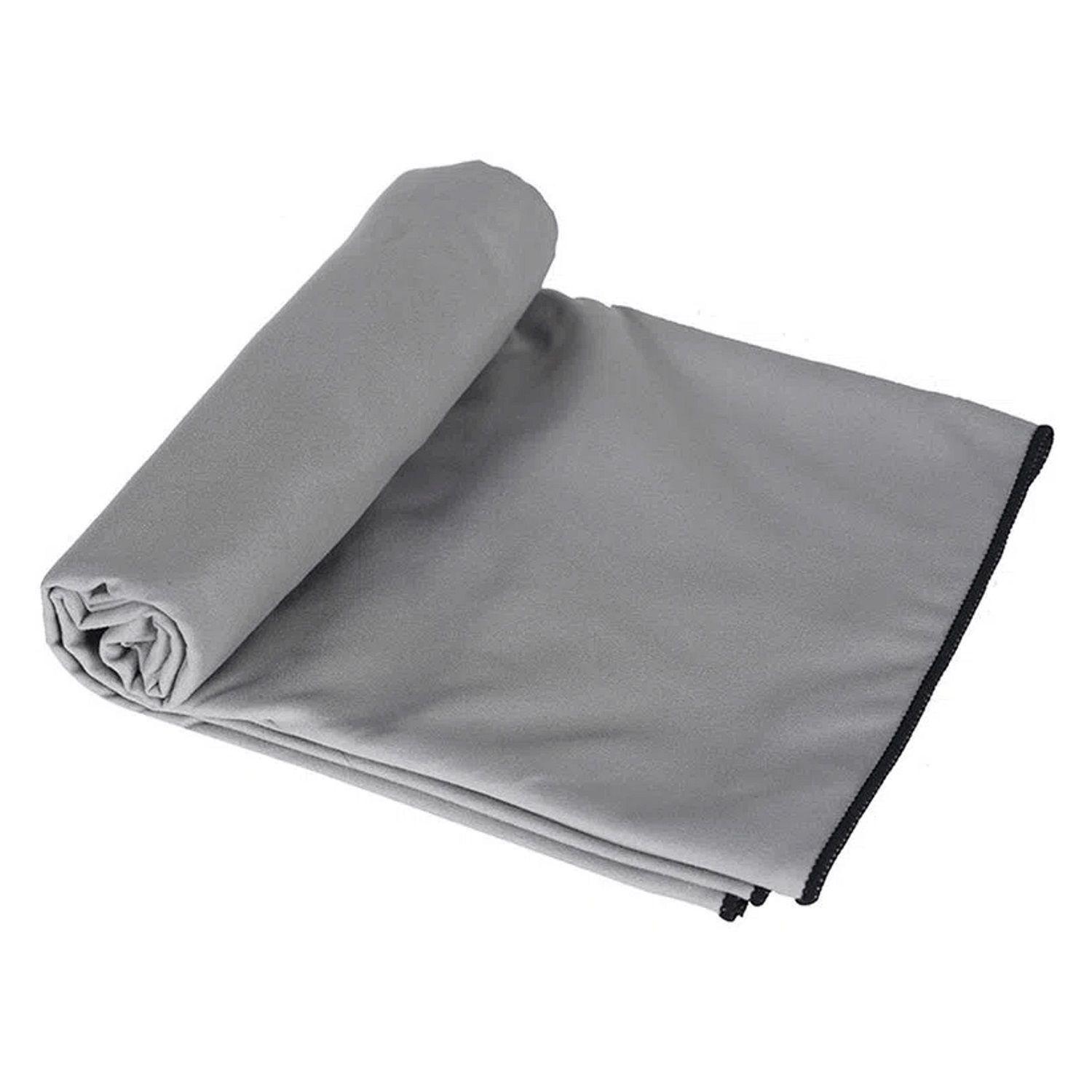 Toalla Microfibra 130 x 80 cm - Gris-0
