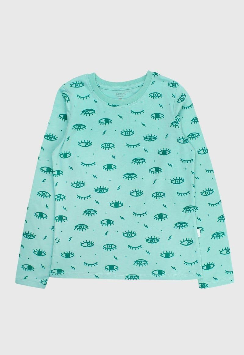 Polera Junior Niña Lentejuelas Flor Day2Day-0