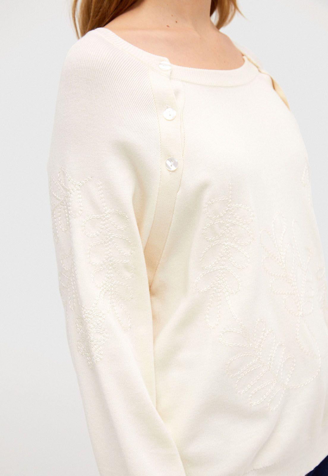 Sweater Azahar Crudo Canadienne-0