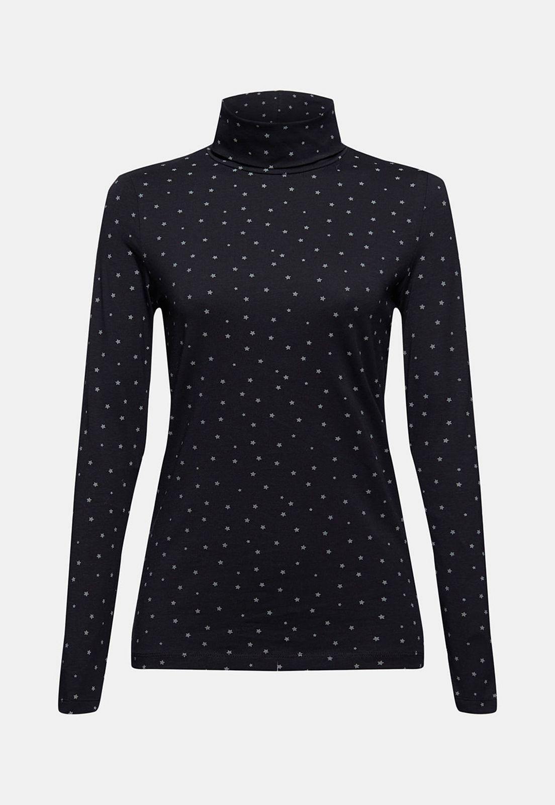 Polera mujer manga larga con estampado Esprit-3