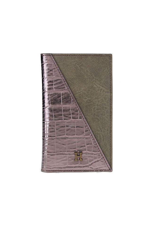 Billetera Mediana Verde Metalizada Organic Nature Solid Bronze-0
