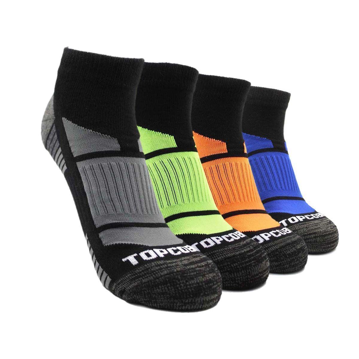 Calcetines Deportivo Tobilleros Top Cobre Pack 4 C1-0