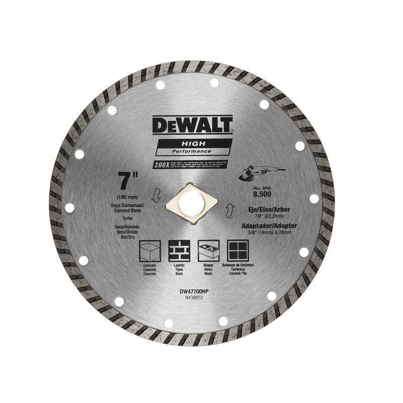 DISCO DIAMANTADO RANURADO 7'' X 2,2 X 5/8'' - 7/8'' 20 MM-0