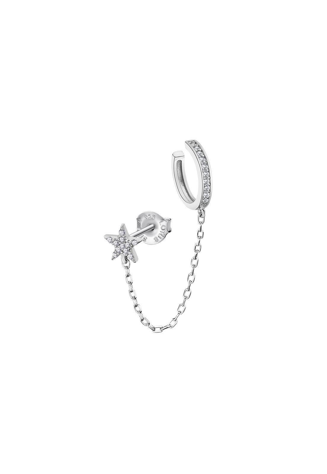 Ear Cuff Plata LP3543-9/1 Lotus Silver Mujer Ear P-0