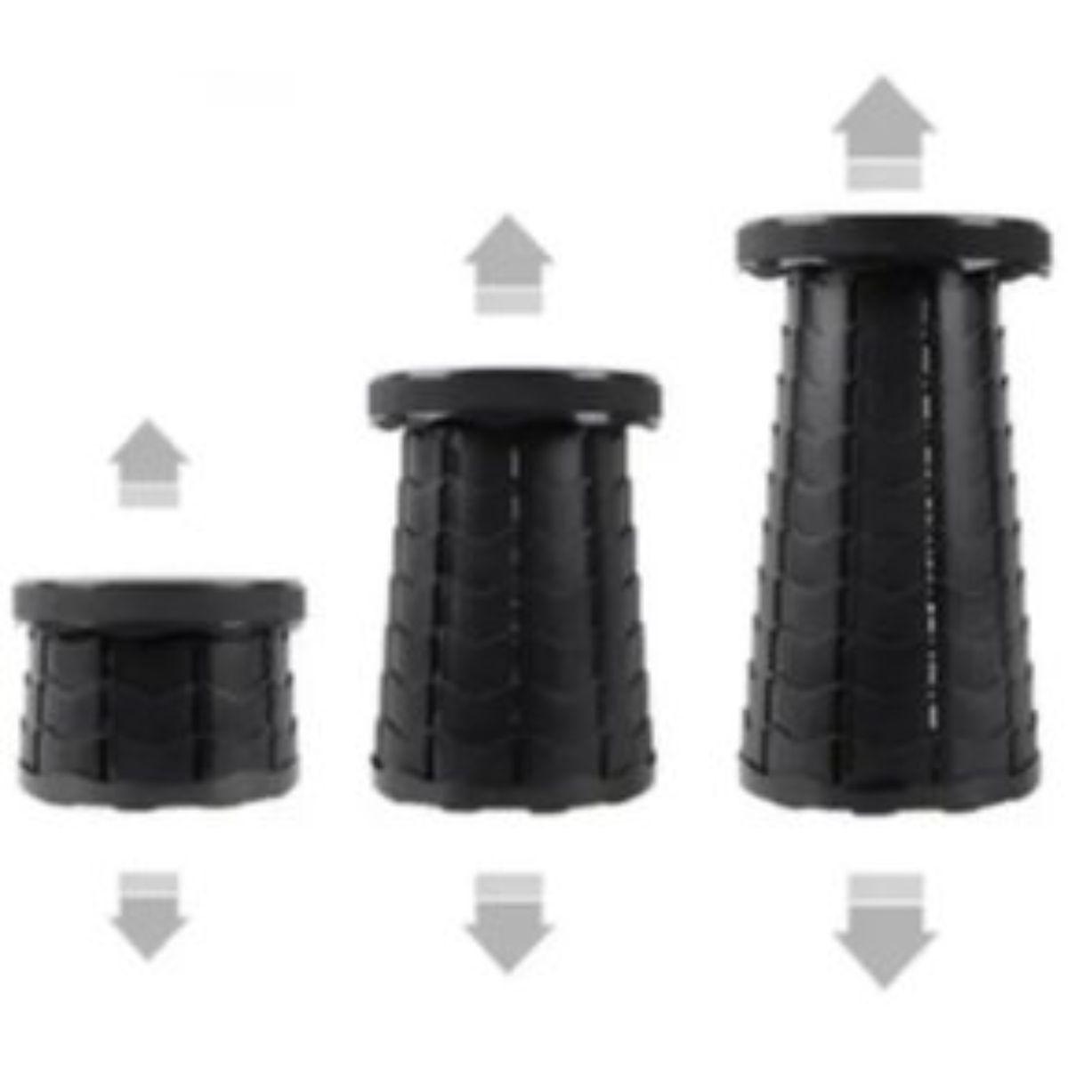Taburete Plegable Silla Retractil Portatil-3