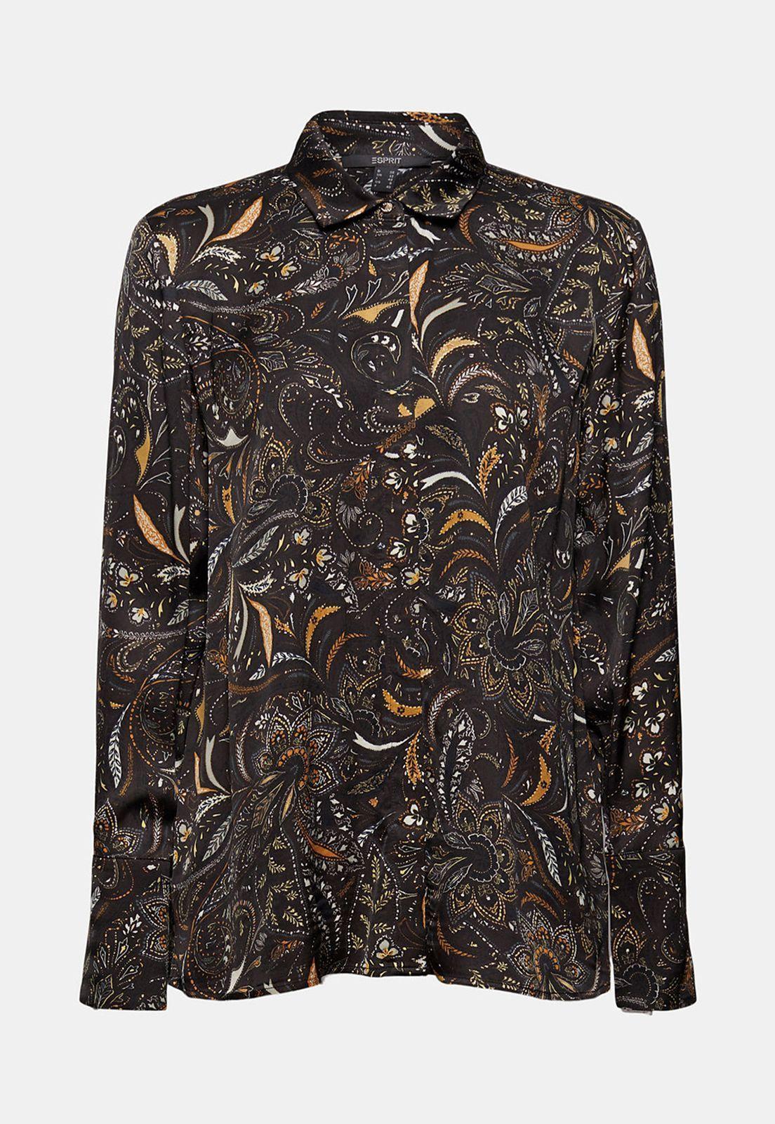 Blusa Estampada Manga Larga Esprit-3