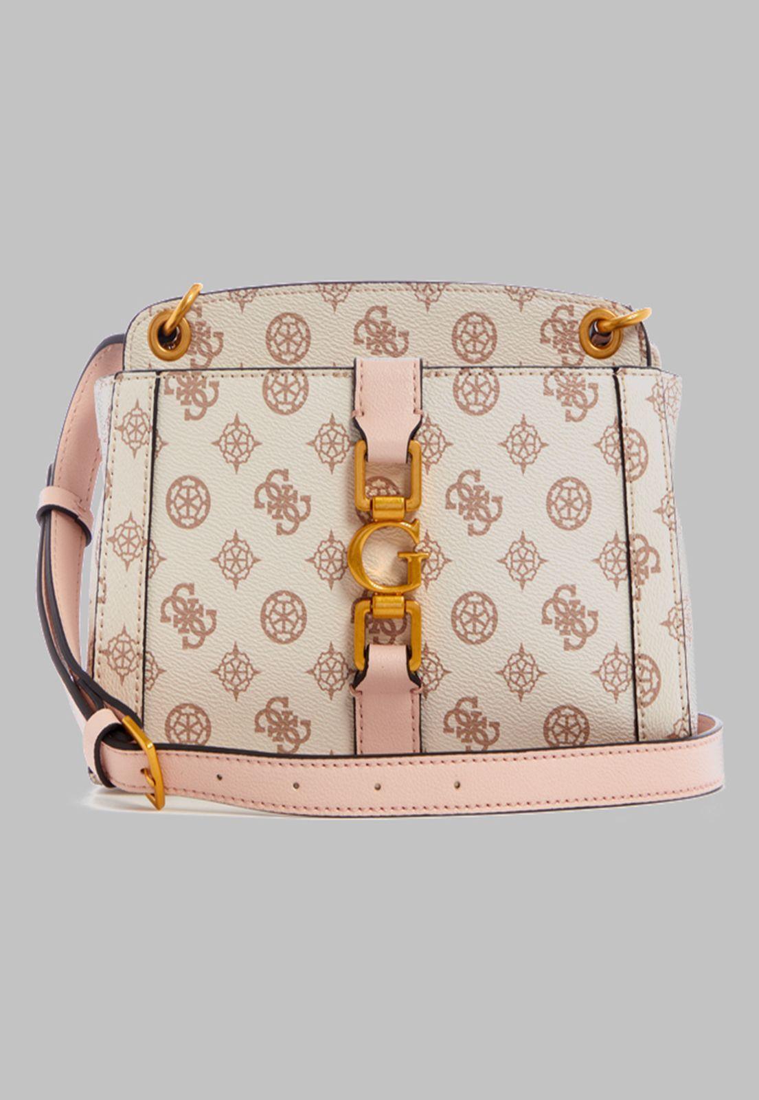 Cartera Guess Briana Society Crossbody Crg Crema-0