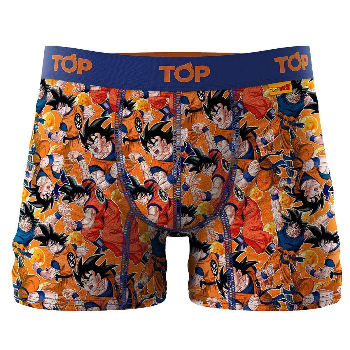 Boxer Medio Microfibra Pack 3 Dragon Ball Z Top C1-3