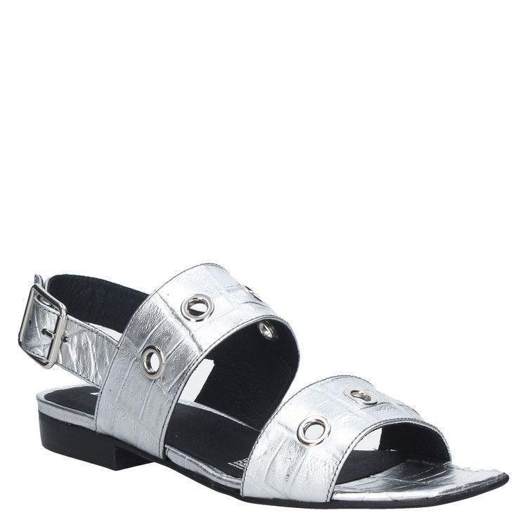 Sandalia Casual Mujer Zappa - B358 Plateado-0