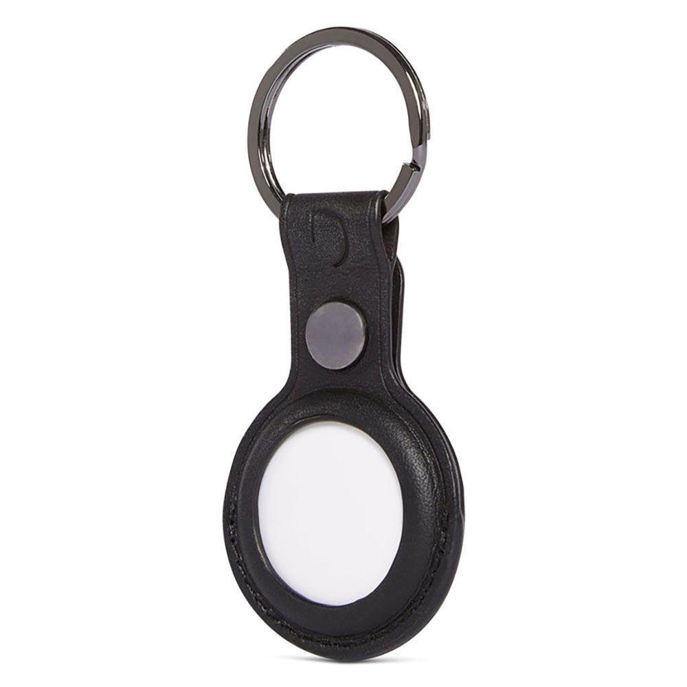 Llavero Cuero AirTag Negro-2