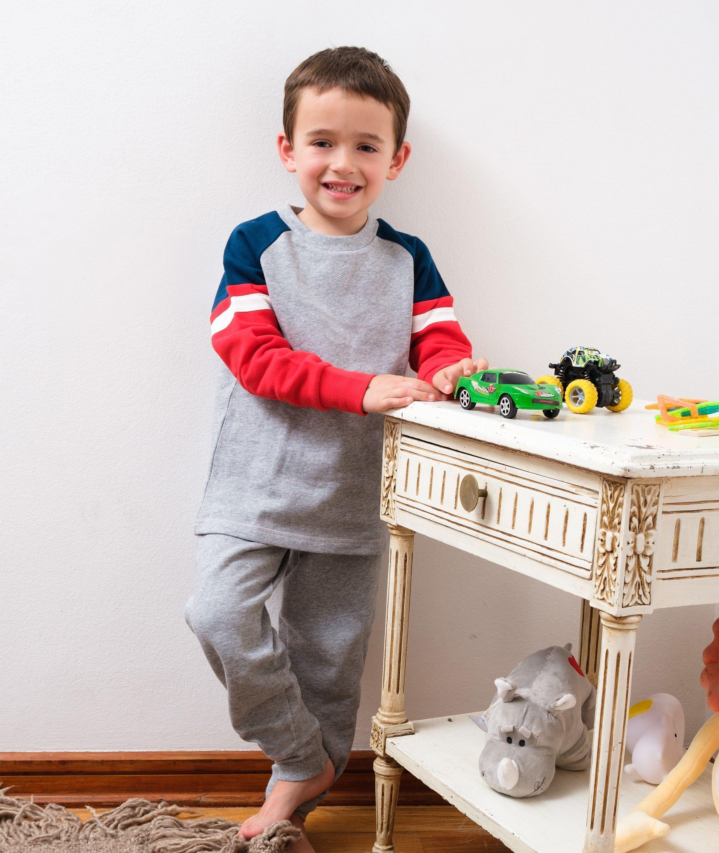 PIJAMA 2 PIEZAS MANGA LARGA NIÑO-3