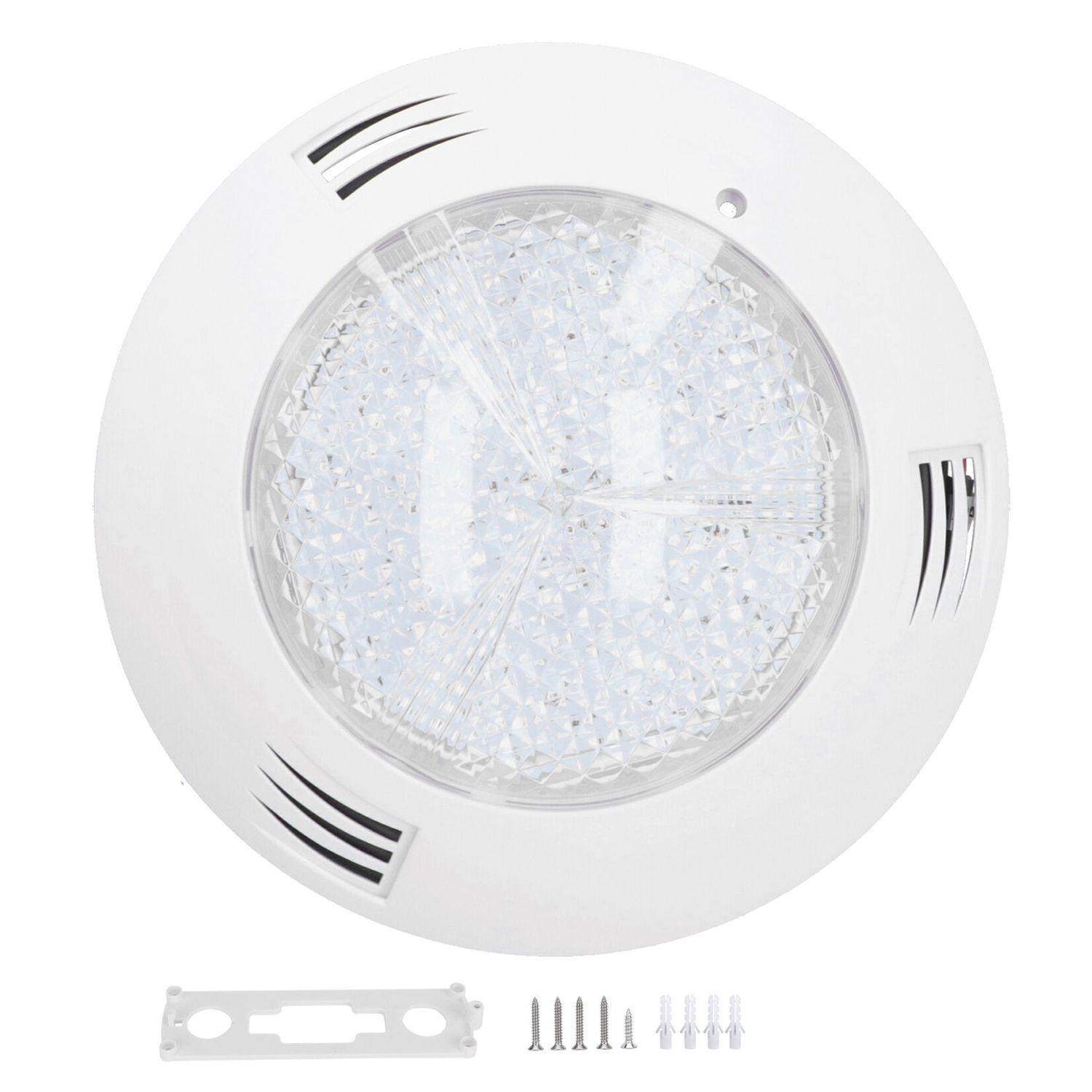 Foco LED Piscina RGB Con Control Remoto Azul 24W/12V + Fuente De Poder 5Amp-2