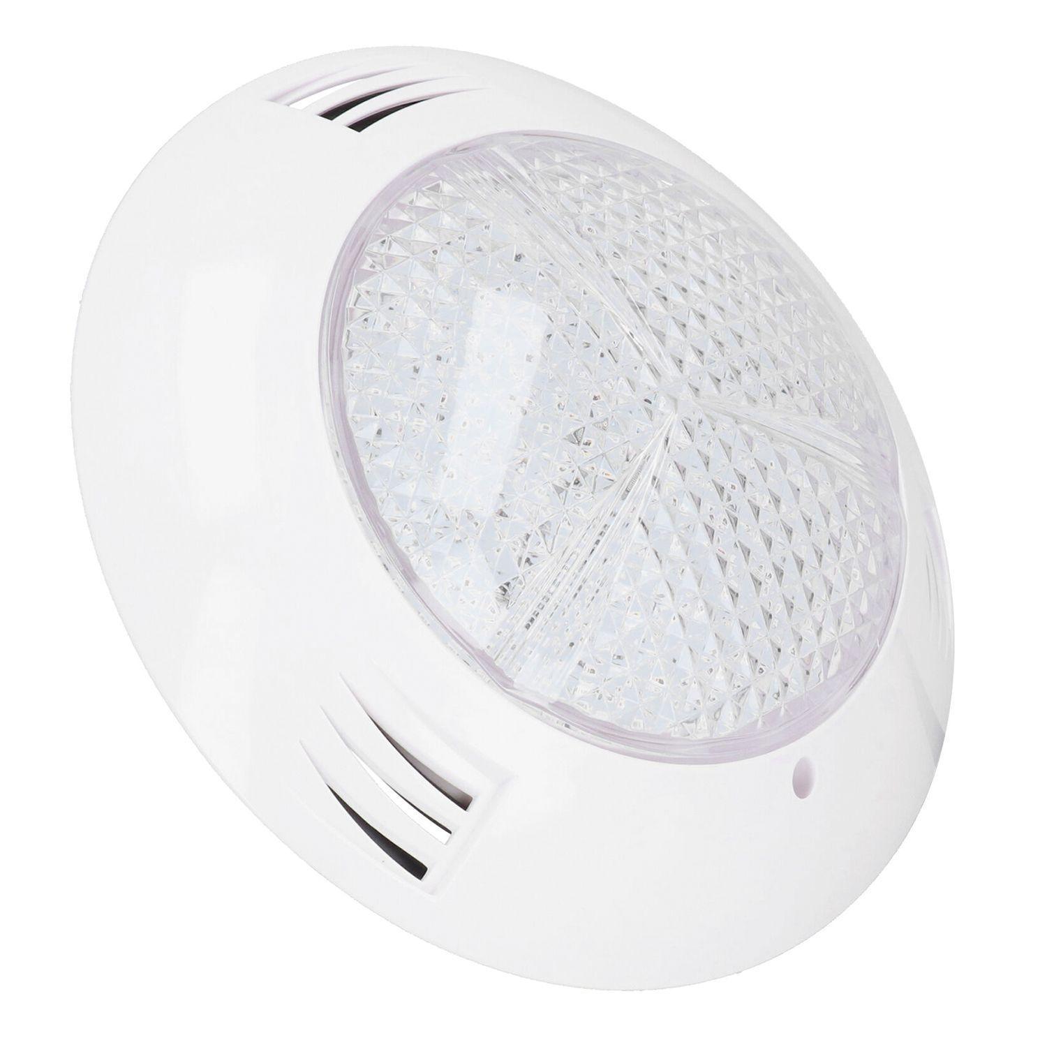 Foco LED Piscina RGB Con Control Remoto Azul 24W/12V + Fuente De Poder 5Amp-5