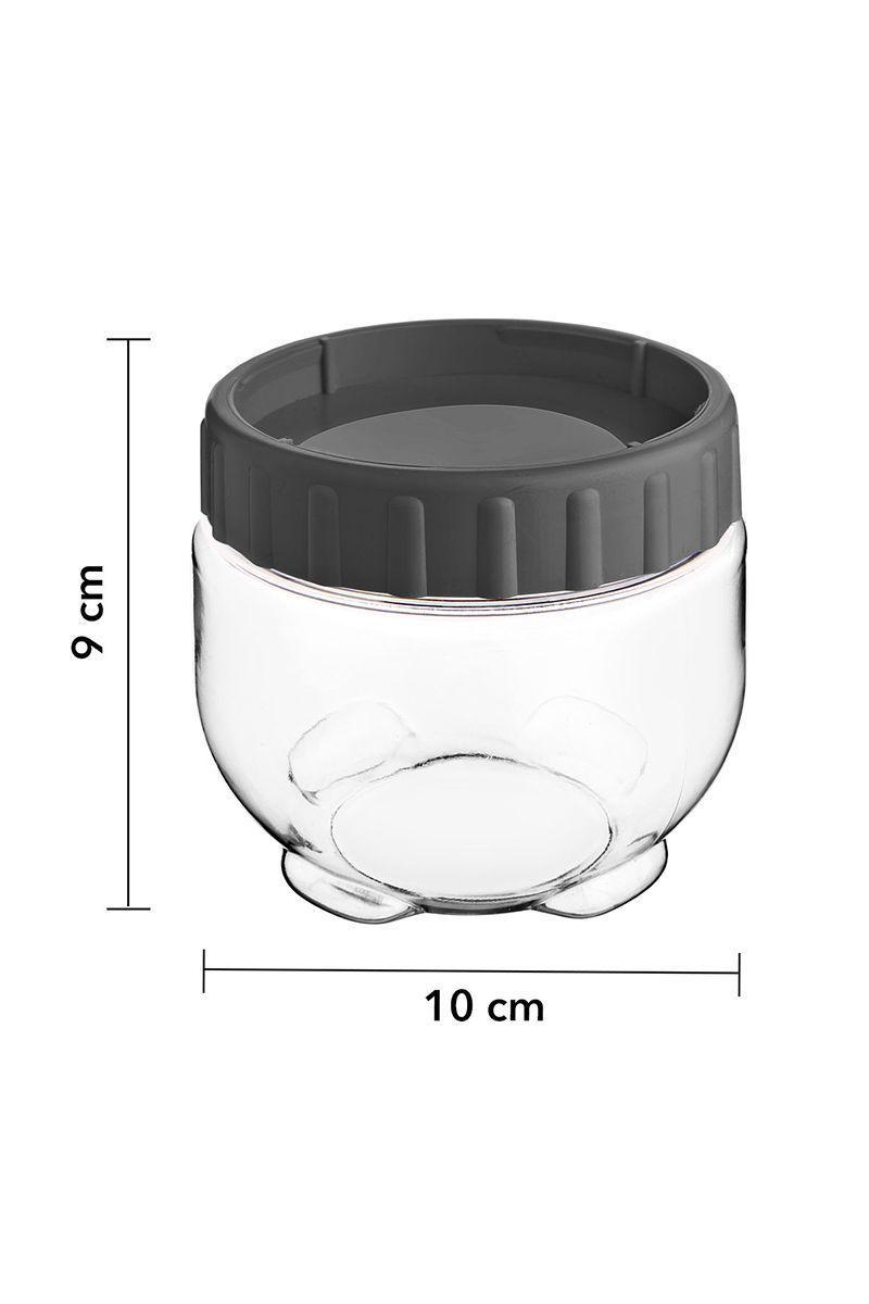Frasco Alimentos 550 Ml Gris-2