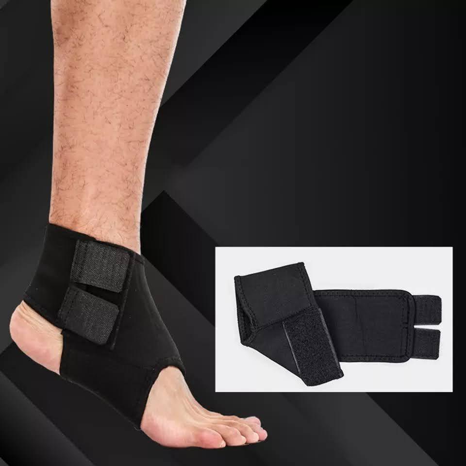 Tobillera De Compresión Ajustable Elasticada-5