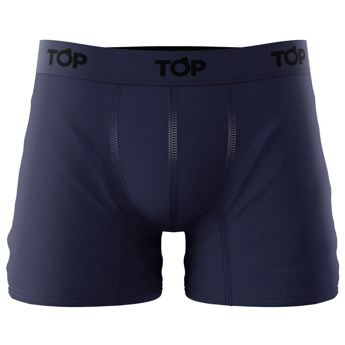 Bóxer Medio Algodón Color Pack 4 PK C11 Top-2