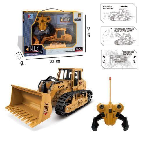 TRACTOR BULLDOZER WIRELESS CON CONTROL REMOTO-2