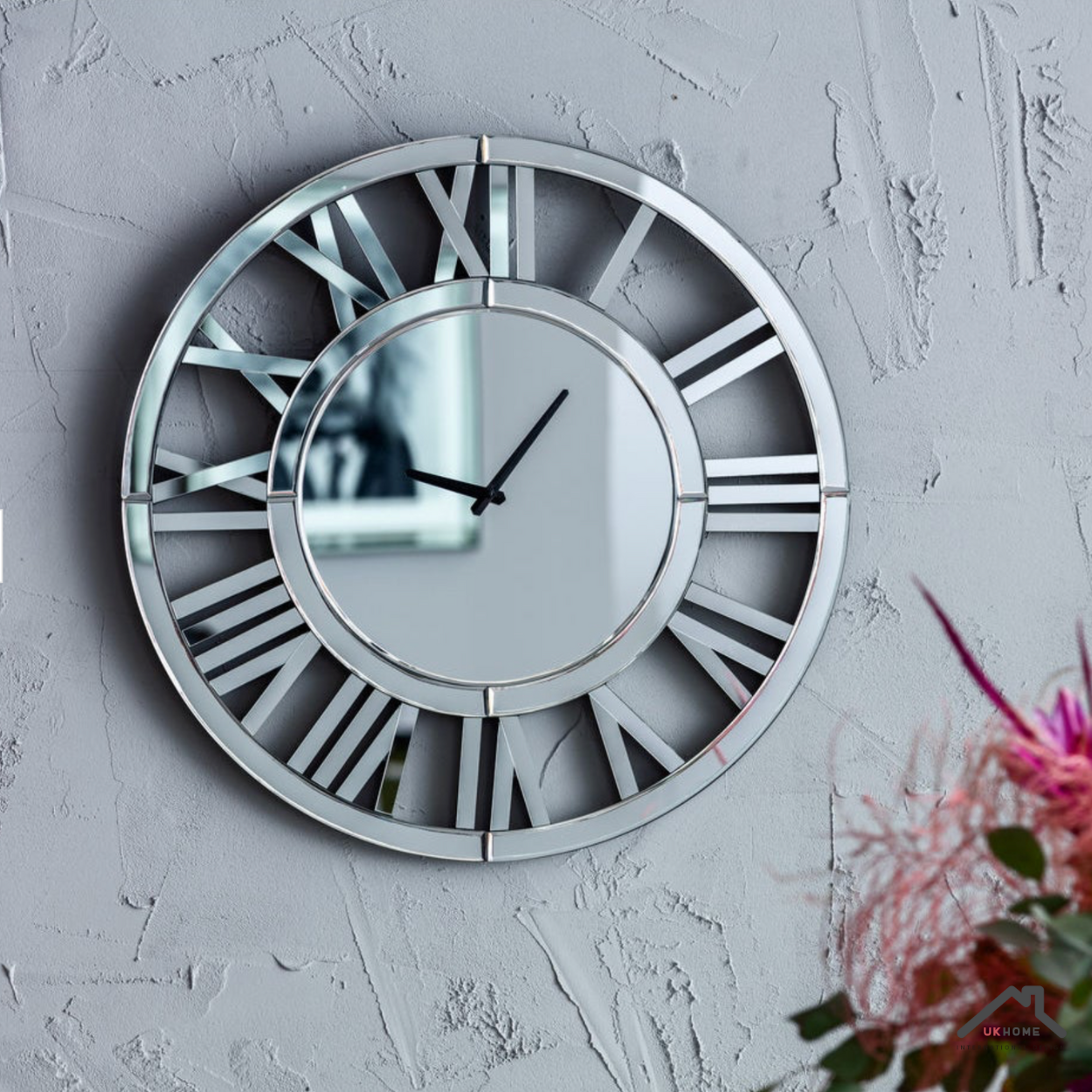 ESPEJO RELOJ NUMEROS ROMANOS | UKHOME-5