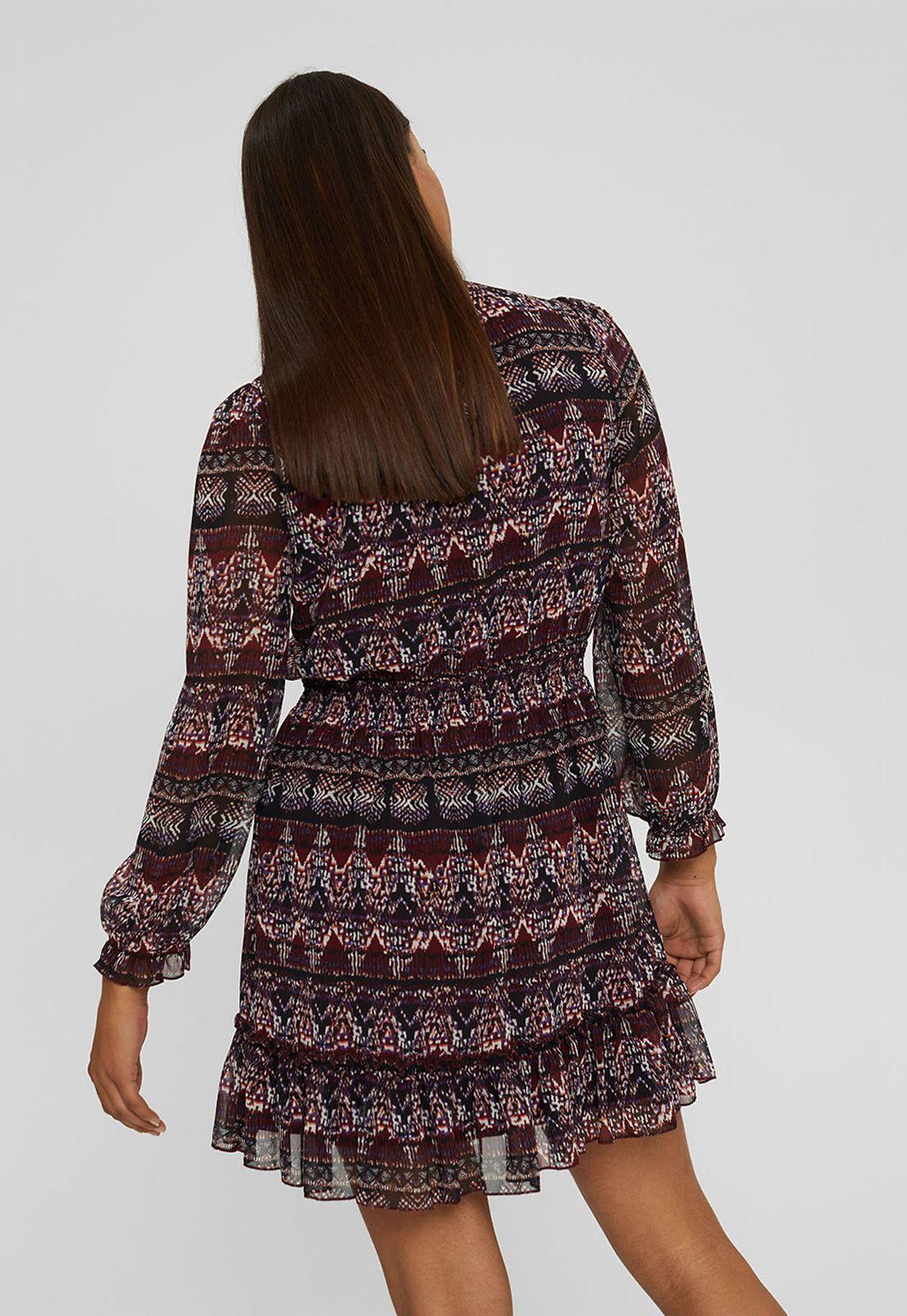 Vestido Estampado Étnico Esprit-1