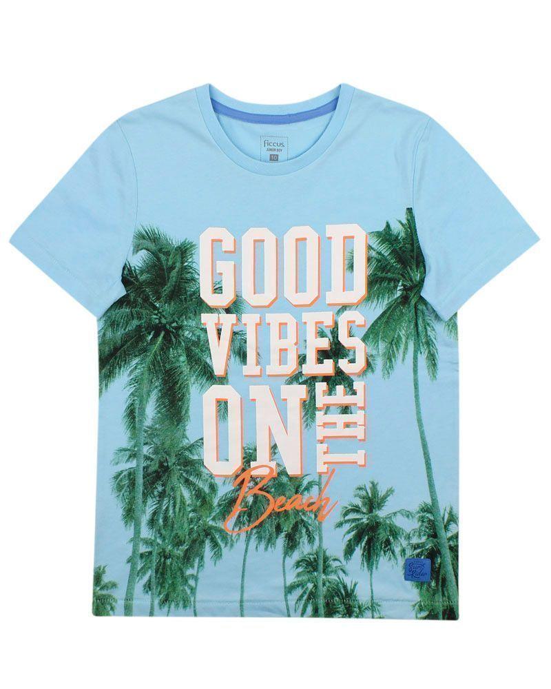 Polera Jr Niño Estampada Sunny Days Ficcus-0