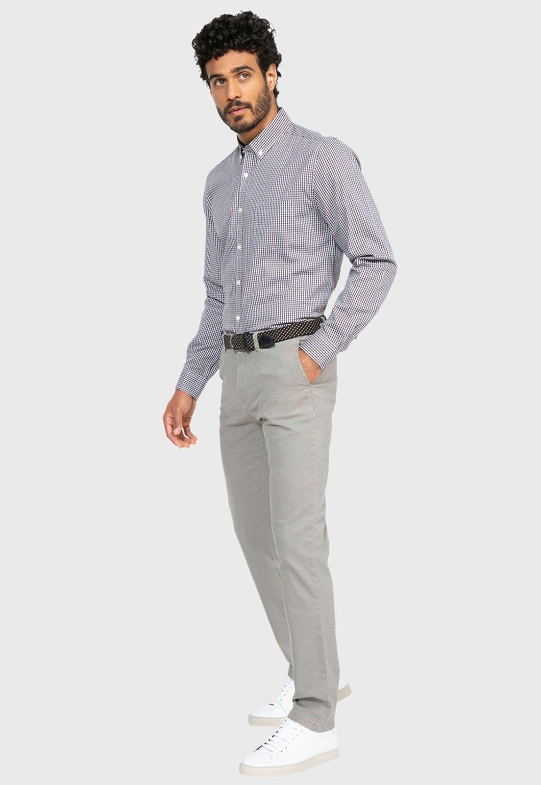 Camisa Casual Oxford Cuadritos-4