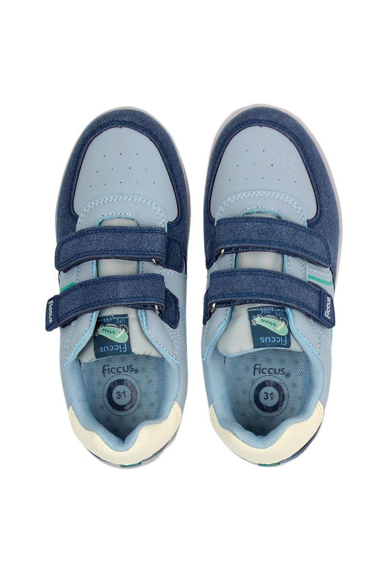 Zapatilla led powerlight velcros a correr niño 960-2