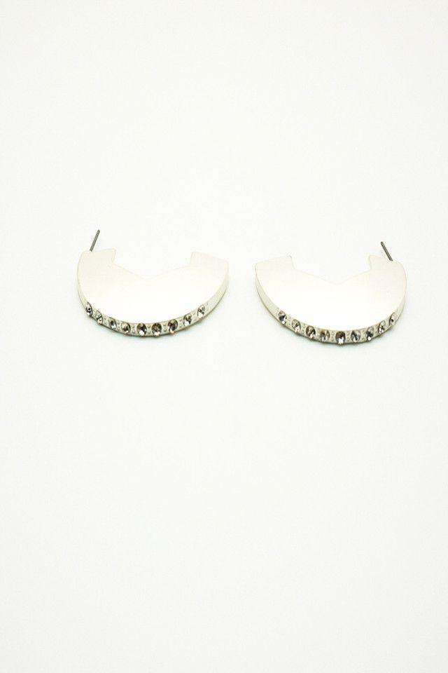 Argollas Mate Plateado i-D-0