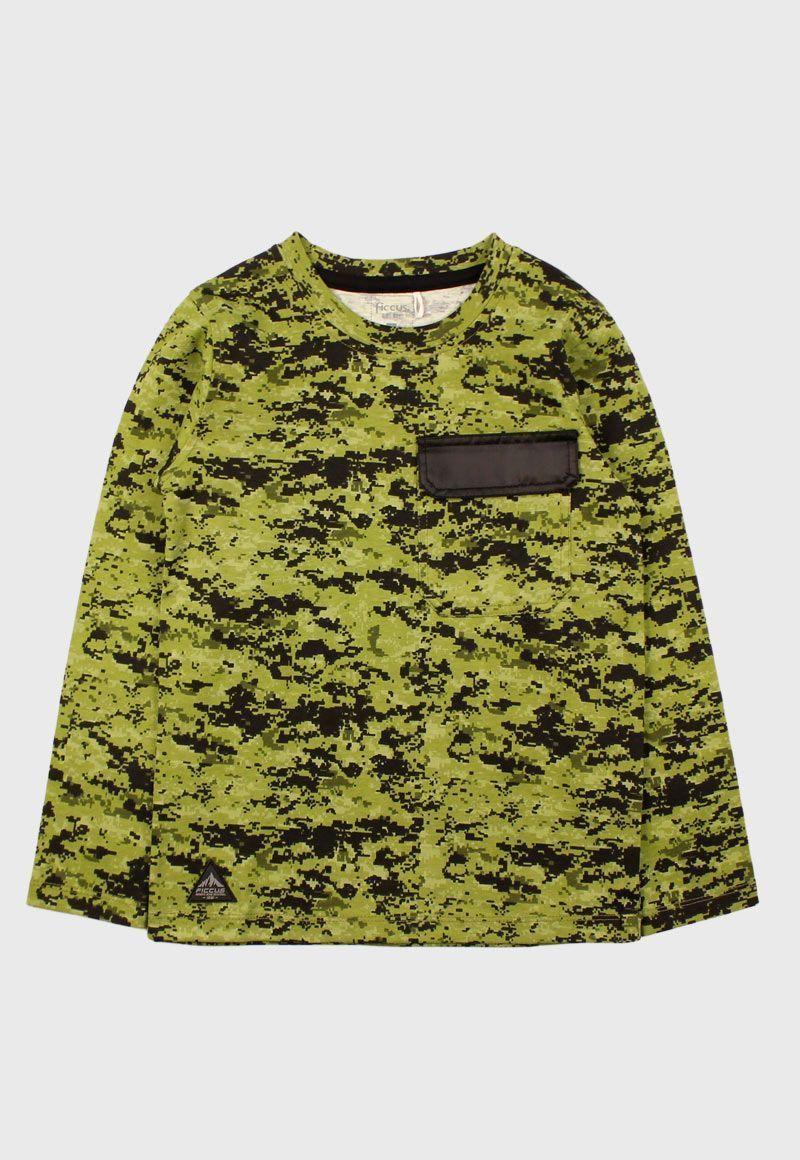 Polera Kids Niño Camuflaje Tech-0