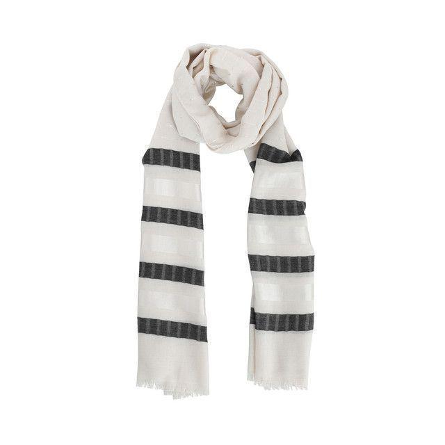 Pañuelo Liso Beige Lurex iD-0