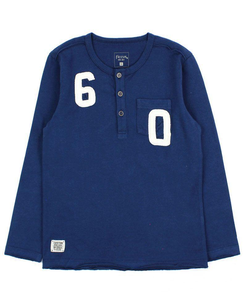 Polera Kids Niño C/Botones Ficcus-0