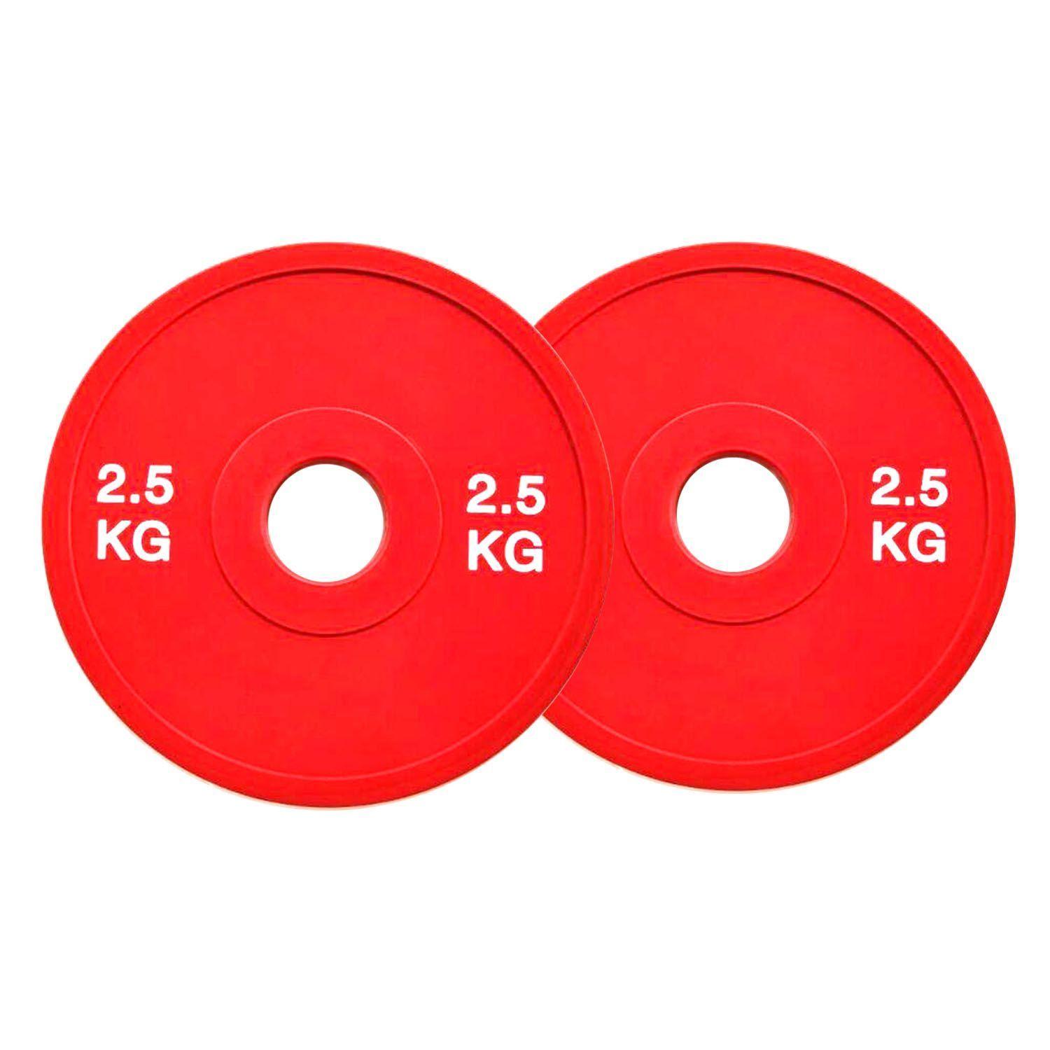 Discos Olimpicos 2.5 Kg Par Fraccionados-0