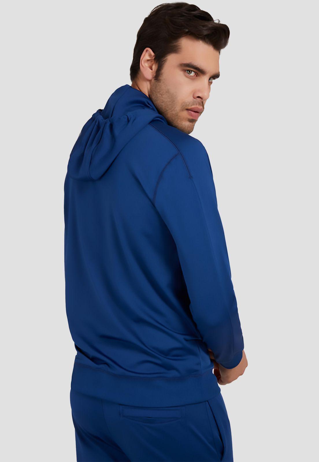 Poleron Guess Hal Hooded Sweatshirt G7T2 Azul-2