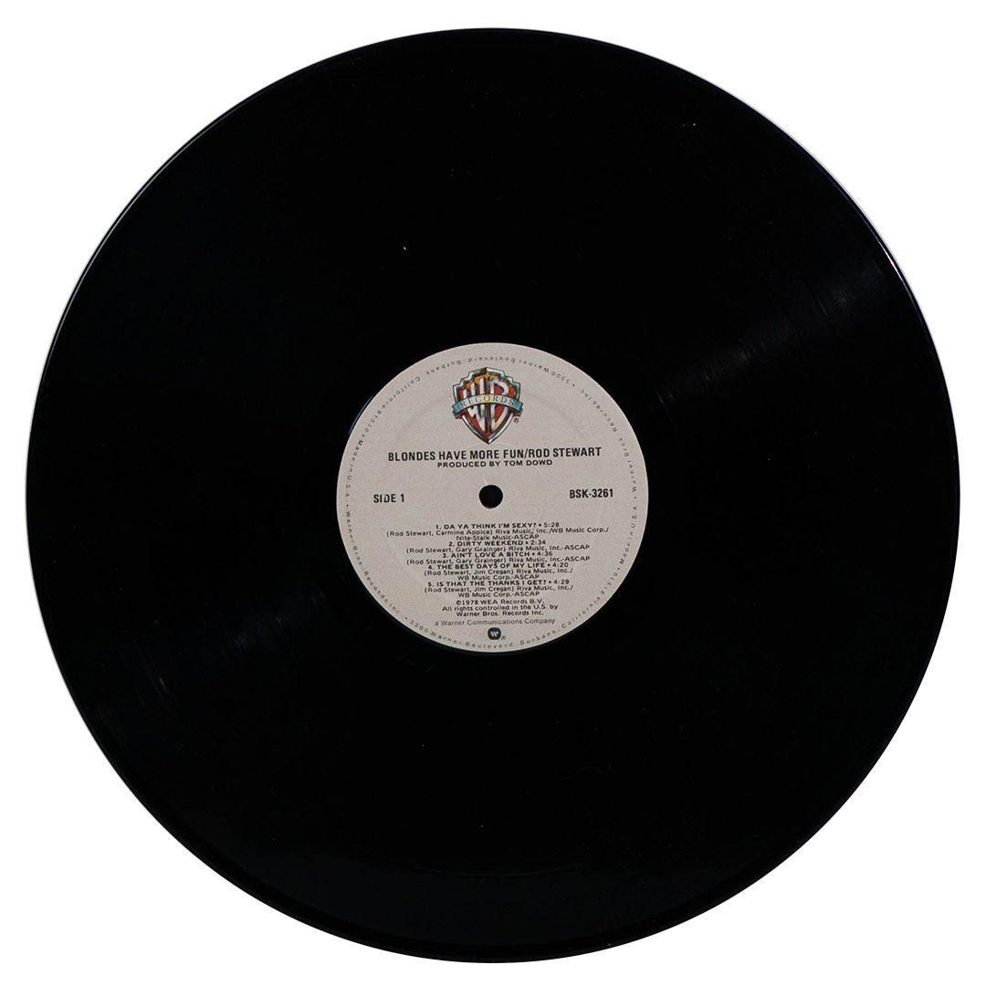ROD STEWART - BLONDES HAVE MORE FUN VINILO USADO-2