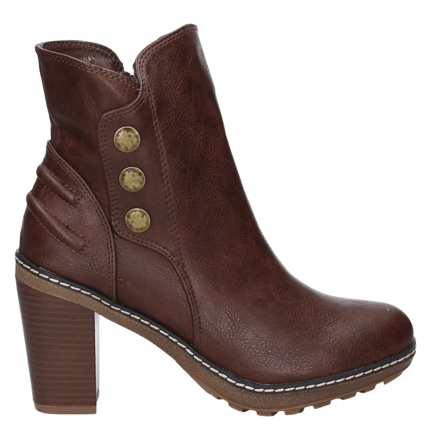 Botin Casual Mujer Dakota - V946 Café oscuro-1
