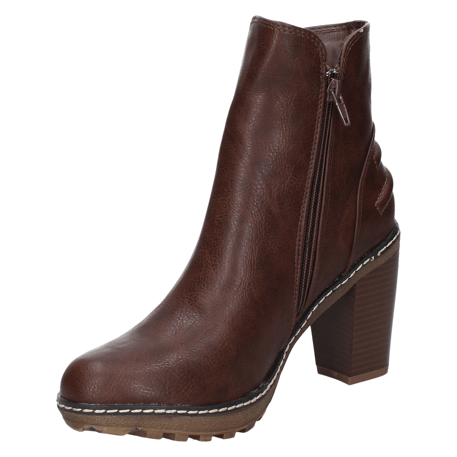 Botin Casual Mujer Dakota - V946 Café oscuro-4