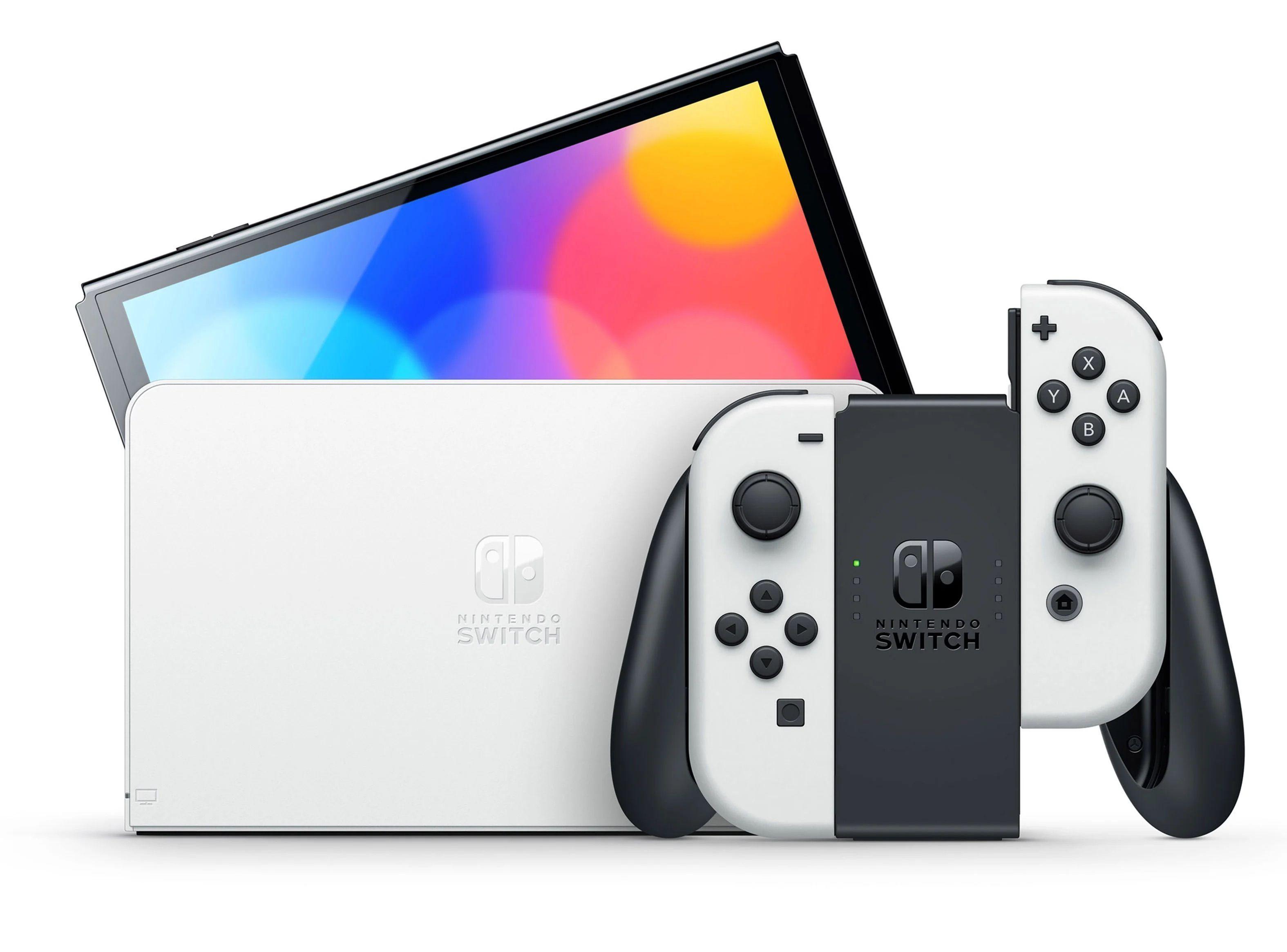 Nintendo Switch Oled 64gb Blanco-0