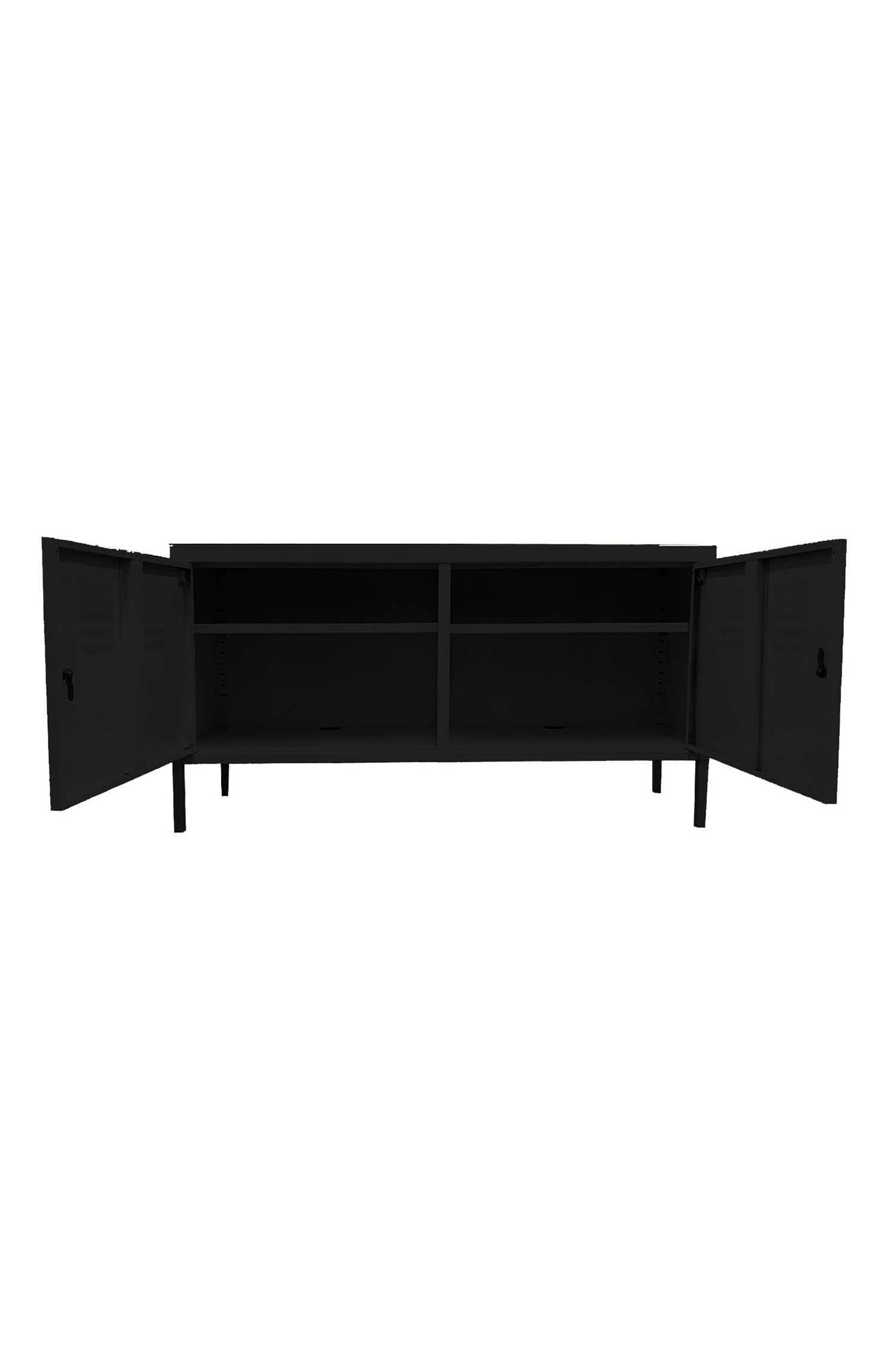 Gabinete metalico negro Mobitat-2