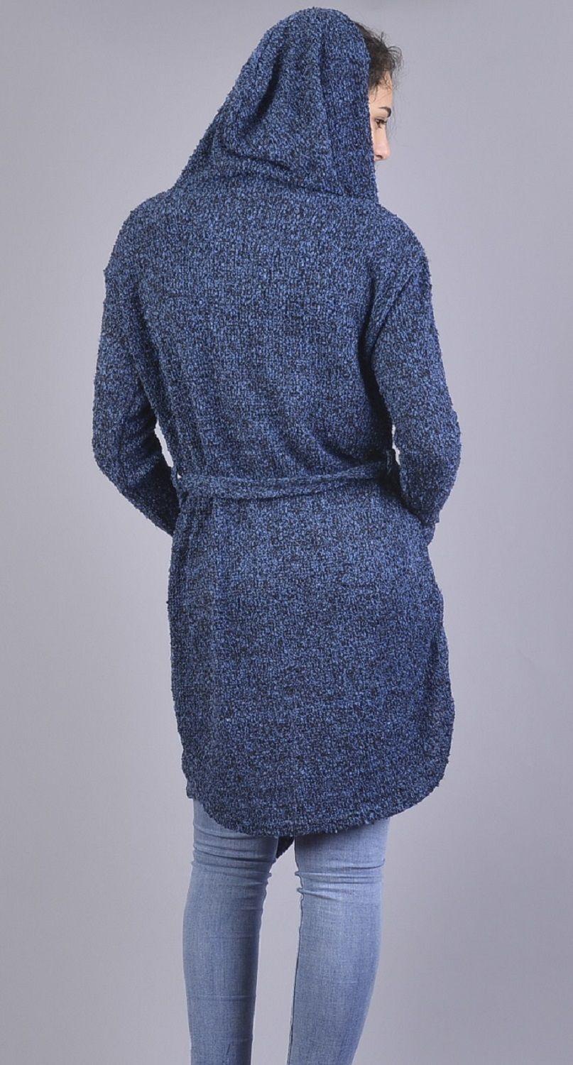 Tapado boucle con gorro -2