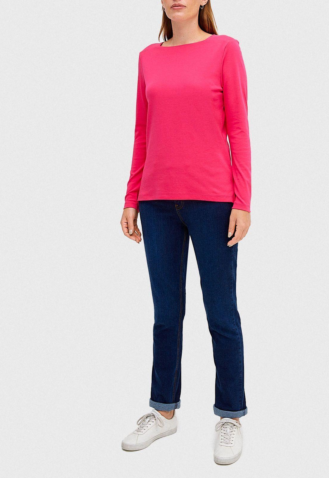 Polera Ópalo Fucsia -3