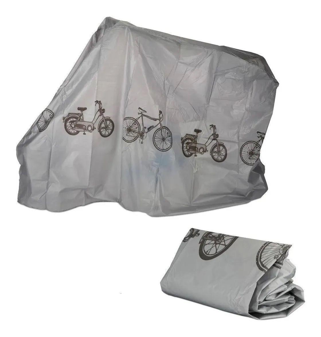 Carpa Funda Lona Cubre Moto Bicicleta Con Diseño-1